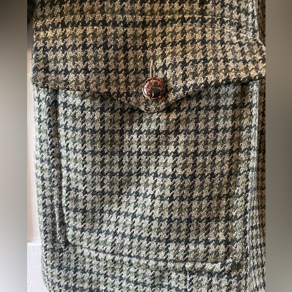 🌻HP🌻True VTG Woolrich 60s Tweed Coat size 44 - Picture 10 of 13